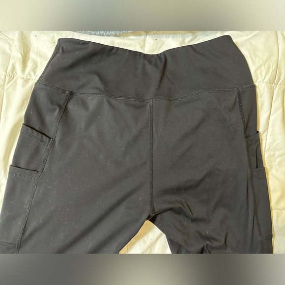 Halara Cloudful™ Fabric High Waisted Double Pockets Plain Leggings - Black - Picture 6 of 10